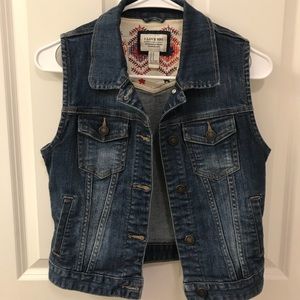 Denim vest